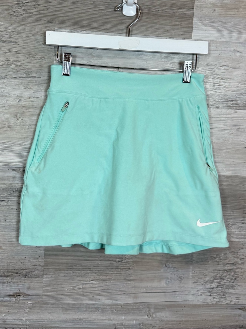Nike Golf Tour Performance Mint Green Pleated Athletic Skort Womens XS